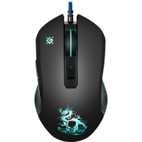 Wired gaming mouse Defender Sky Dragon GM-090L black,6 buttons, 3200dpi